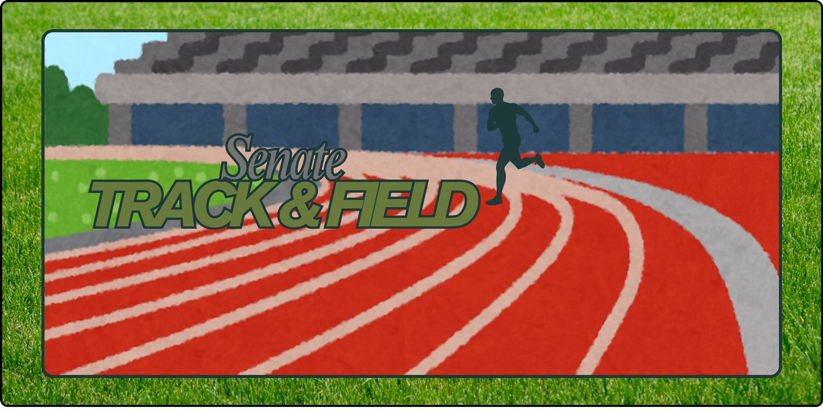 Track and Field Banner